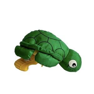 Sizzlin Cool Toys R Us Toy Water Squirt Gun Kids Green Yellow Turtle Plush